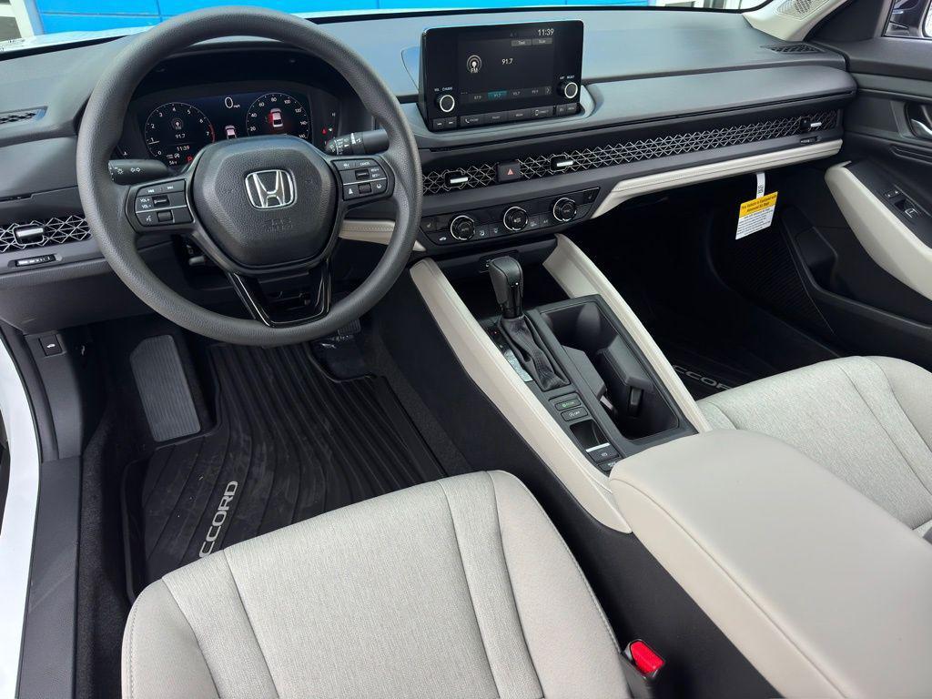 new 2025 Honda Accord car, priced at $32,210