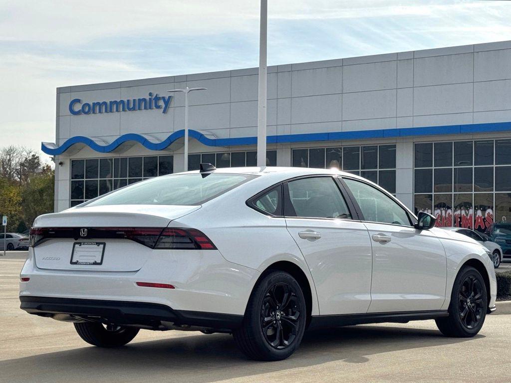 new 2025 Honda Accord car, priced at $32,210