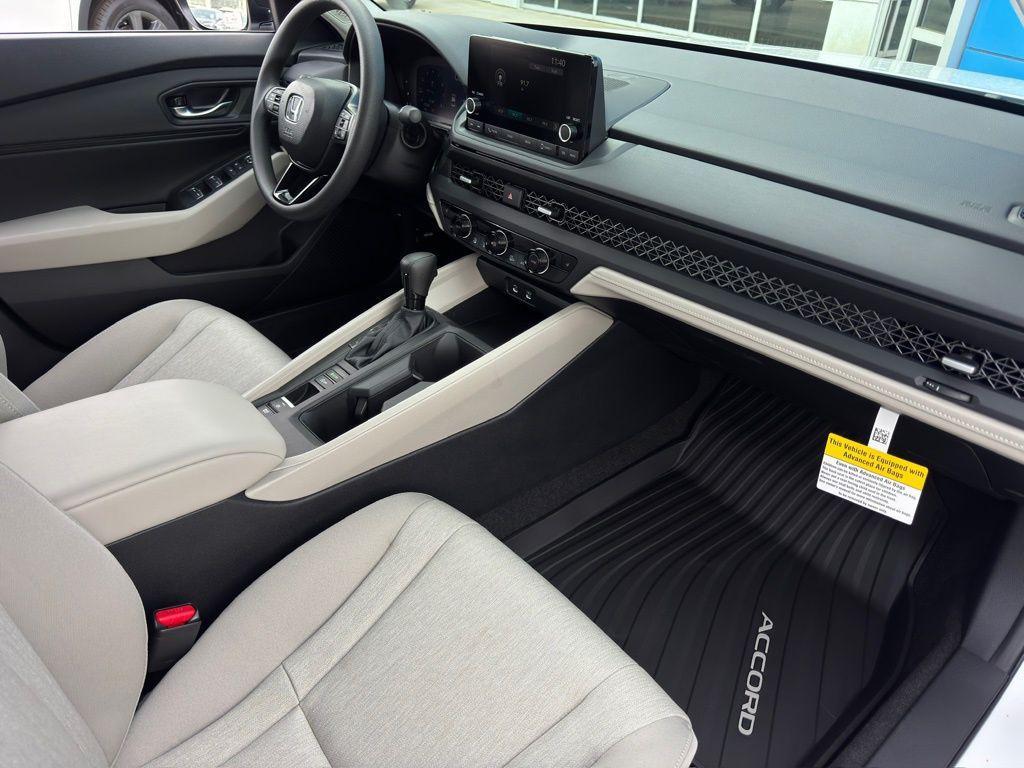 new 2025 Honda Accord car, priced at $32,210