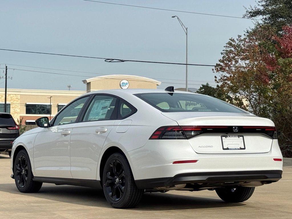 new 2025 Honda Accord car, priced at $32,210