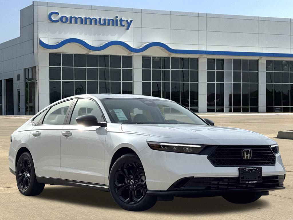 new 2025 Honda Accord car, priced at $32,210
