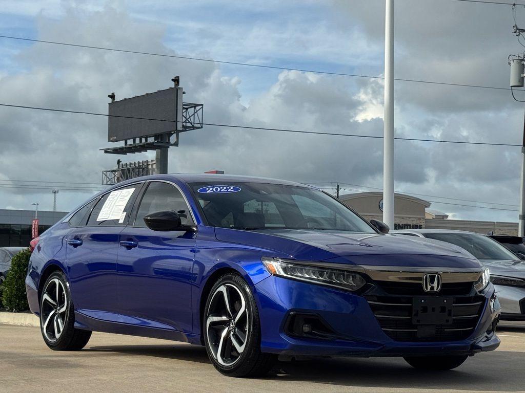 used 2022 Honda Accord car, priced at $22,193