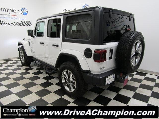 used 2021 Jeep Wrangler Unlimited car, priced at $30,189