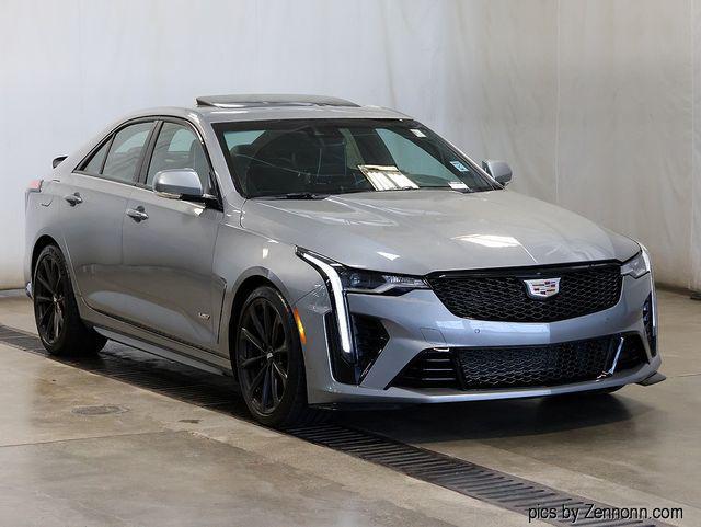 used 2023 Cadillac CT4-V car, priced at $52,755