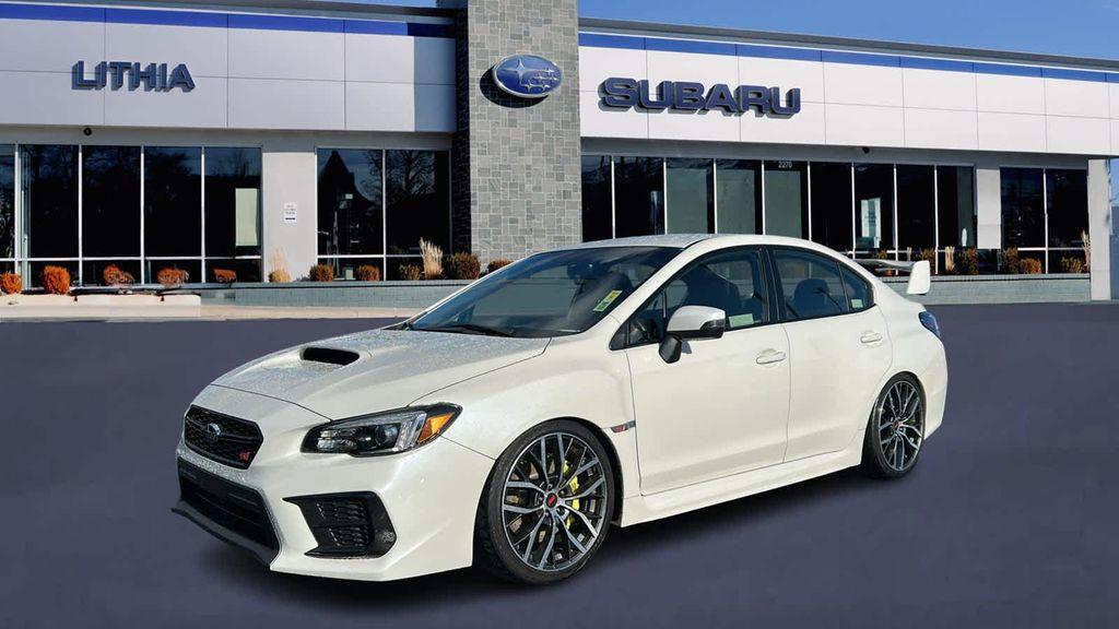 used 2021 Subaru WRX STI car, priced at $37,999