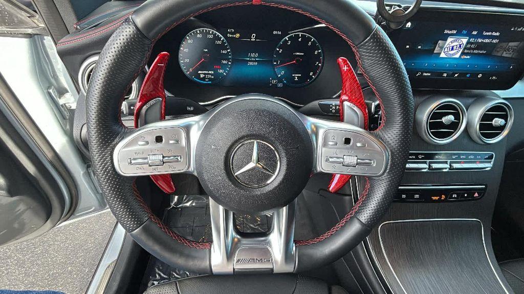 used 2022 Mercedes-Benz AMG GLC 43 car, priced at $44,999