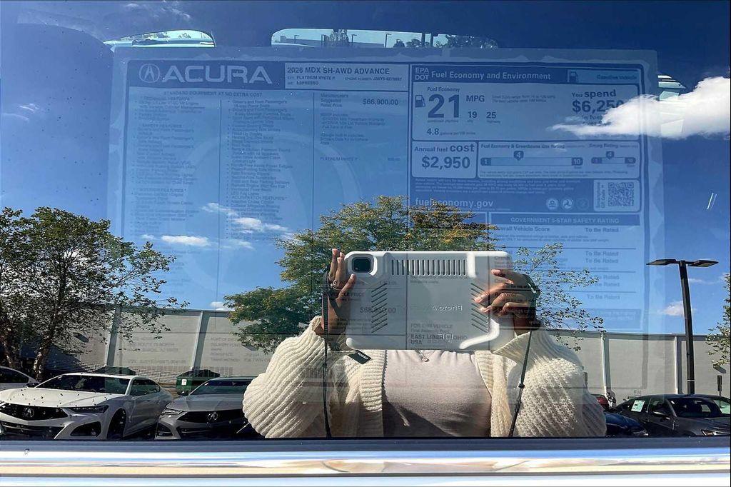 new 2026 Acura MDX car, priced at $68,850