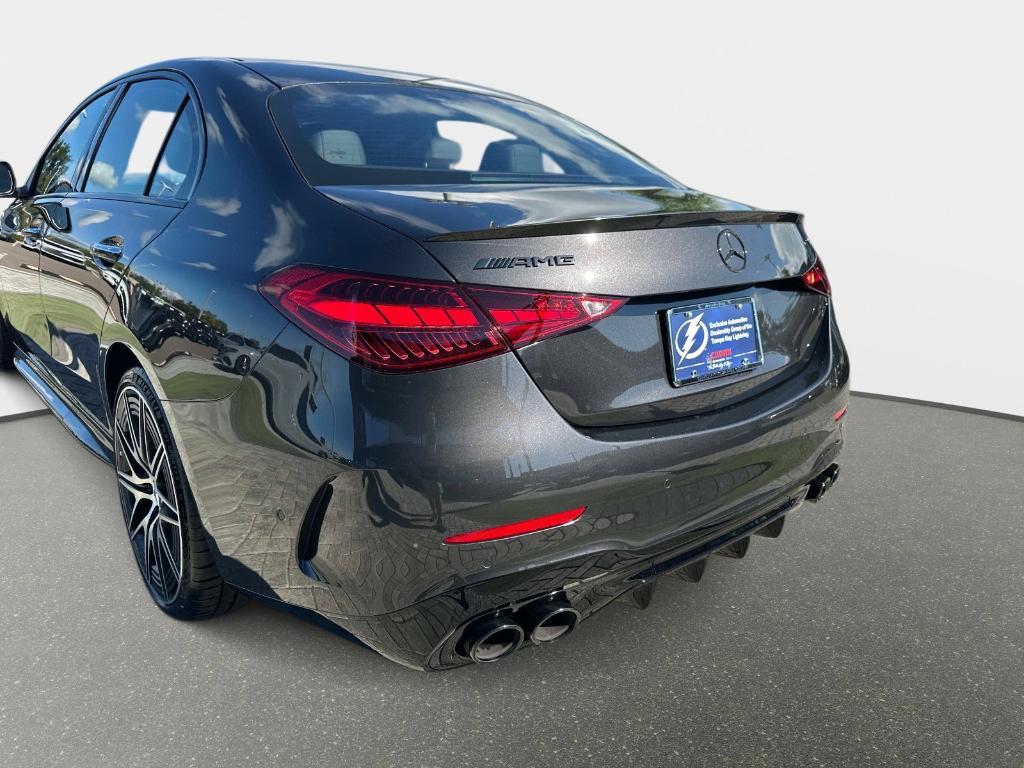 new 2026 Mercedes-Benz AMG C 43 car, priced at $78,398