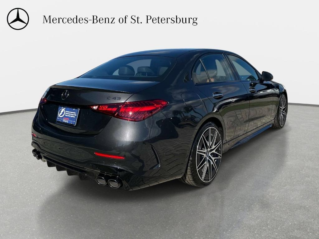 new 2026 Mercedes-Benz AMG C 43 car, priced at $78,398