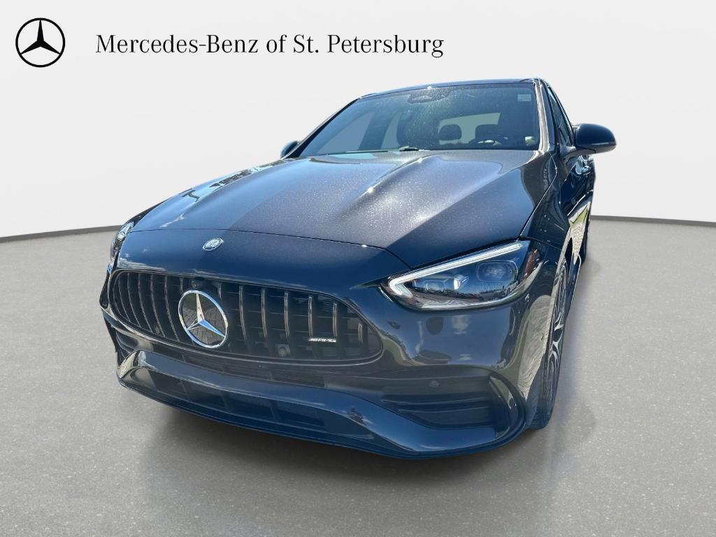 new 2026 Mercedes-Benz AMG C 43 car, priced at $78,398