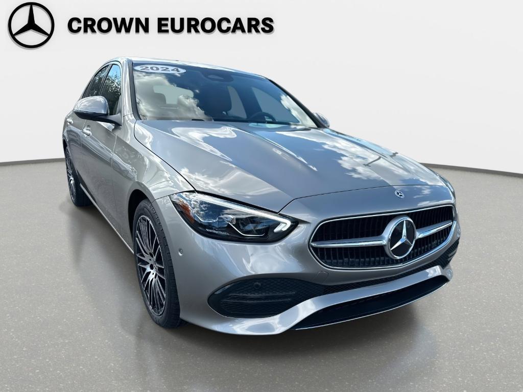 used 2024 Mercedes-Benz C-Class car, priced at $39,453