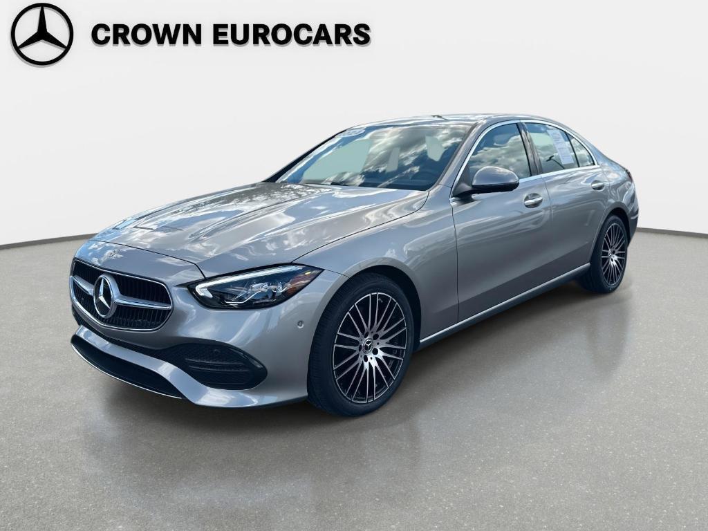 used 2024 Mercedes-Benz C-Class car, priced at $39,453