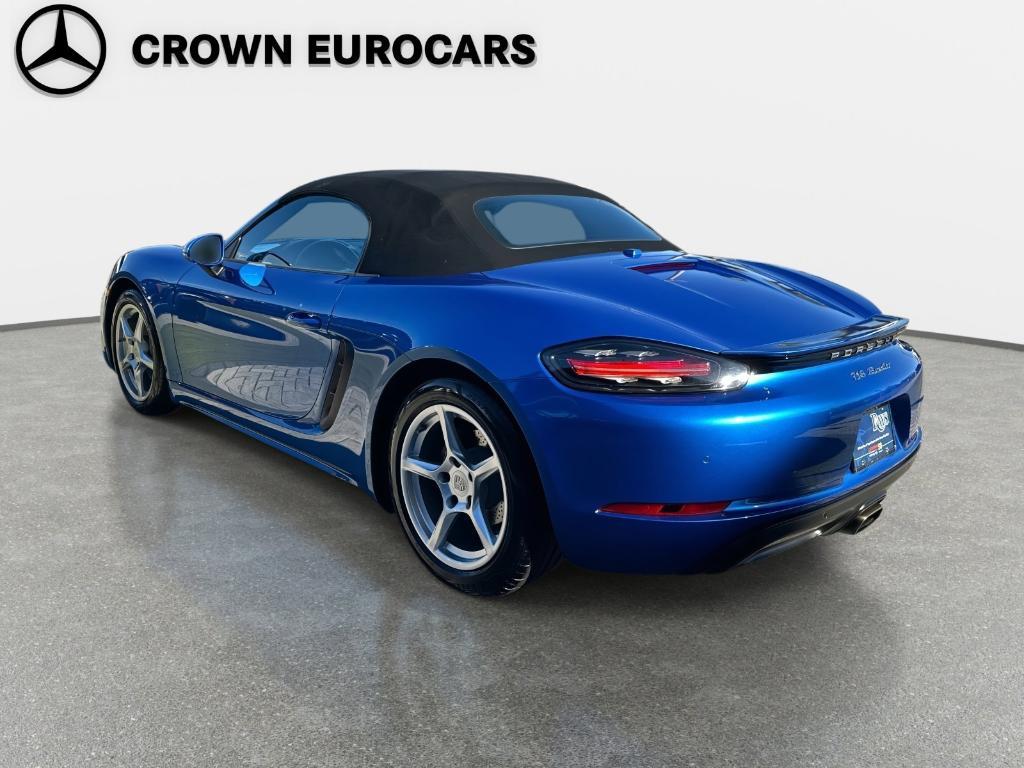 used 2017 Porsche 718 Boxster car, priced at $44,996