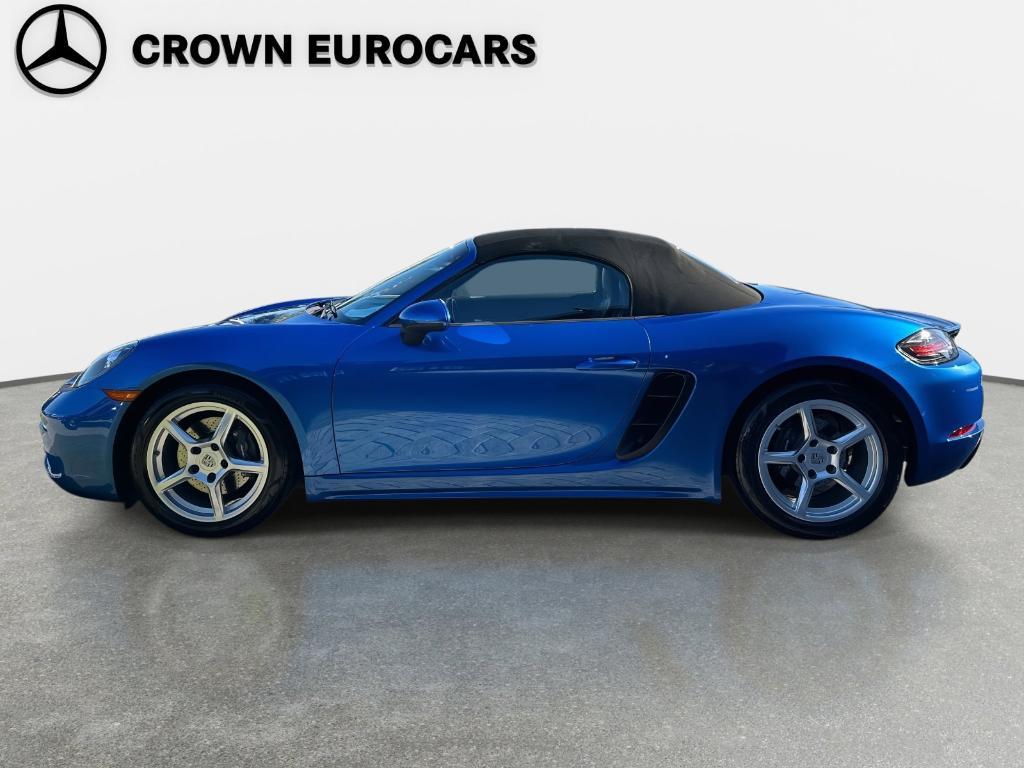used 2017 Porsche 718 Boxster car, priced at $44,996
