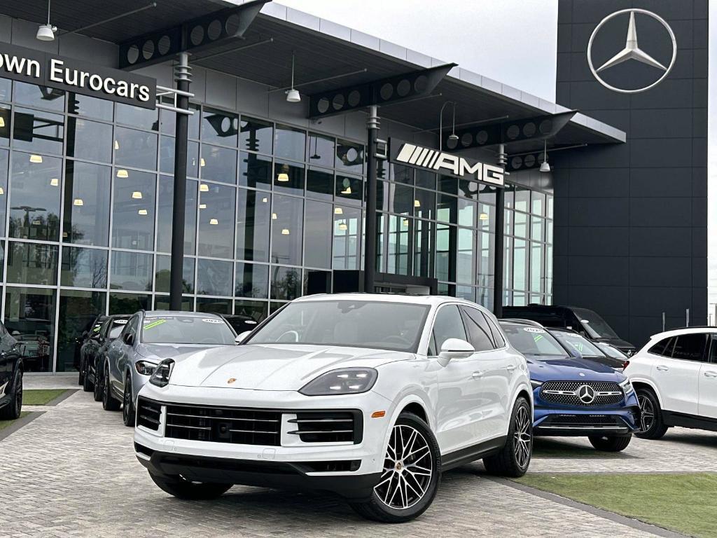 used 2024 Porsche Cayenne car, priced at $75,922
