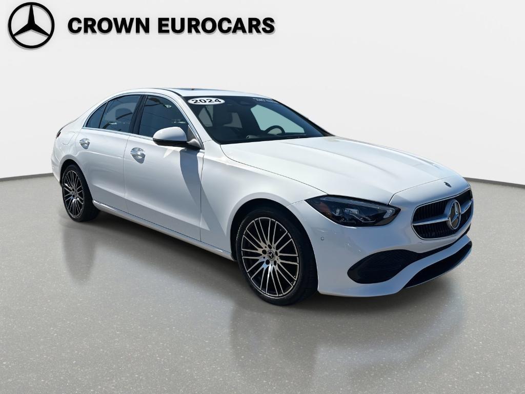 used 2024 Mercedes-Benz C-Class car, priced at $40,702