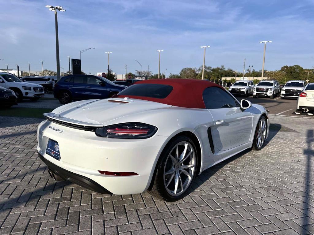 used 2018 Porsche 718 Boxster car, priced at $68,920