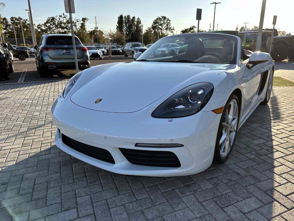 used 2018 Porsche 718 Boxster car, priced at $68,920