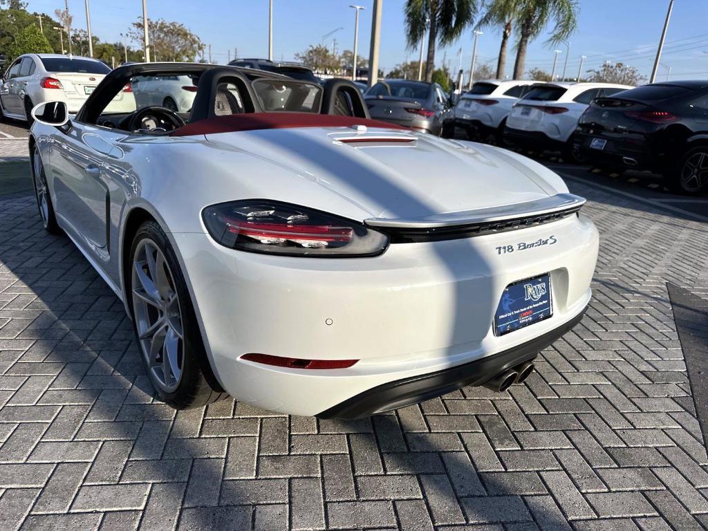 used 2018 Porsche 718 Boxster car, priced at $68,920