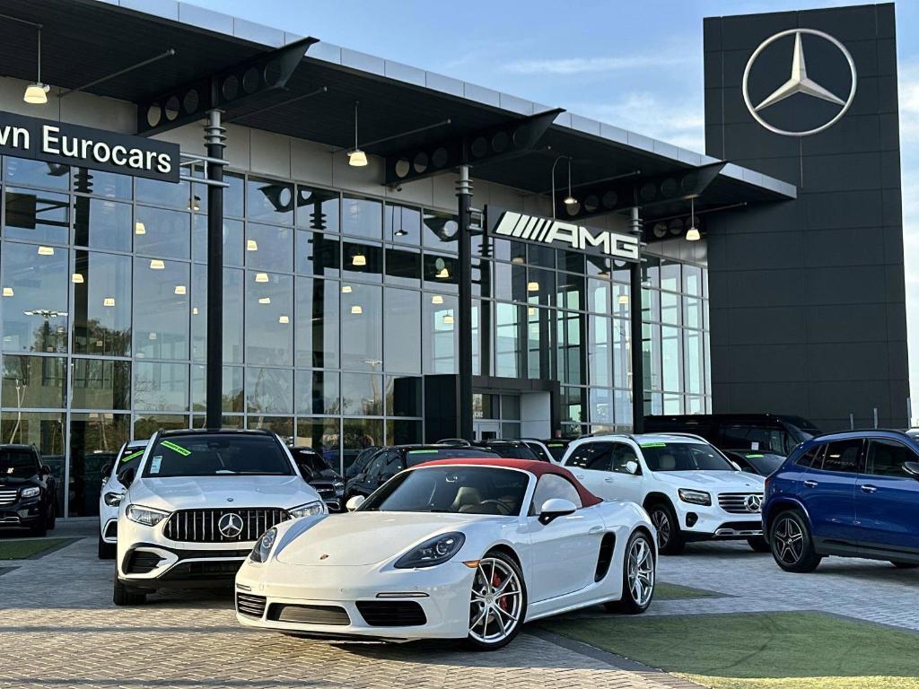 used 2018 Porsche 718 Boxster car, priced at $68,419