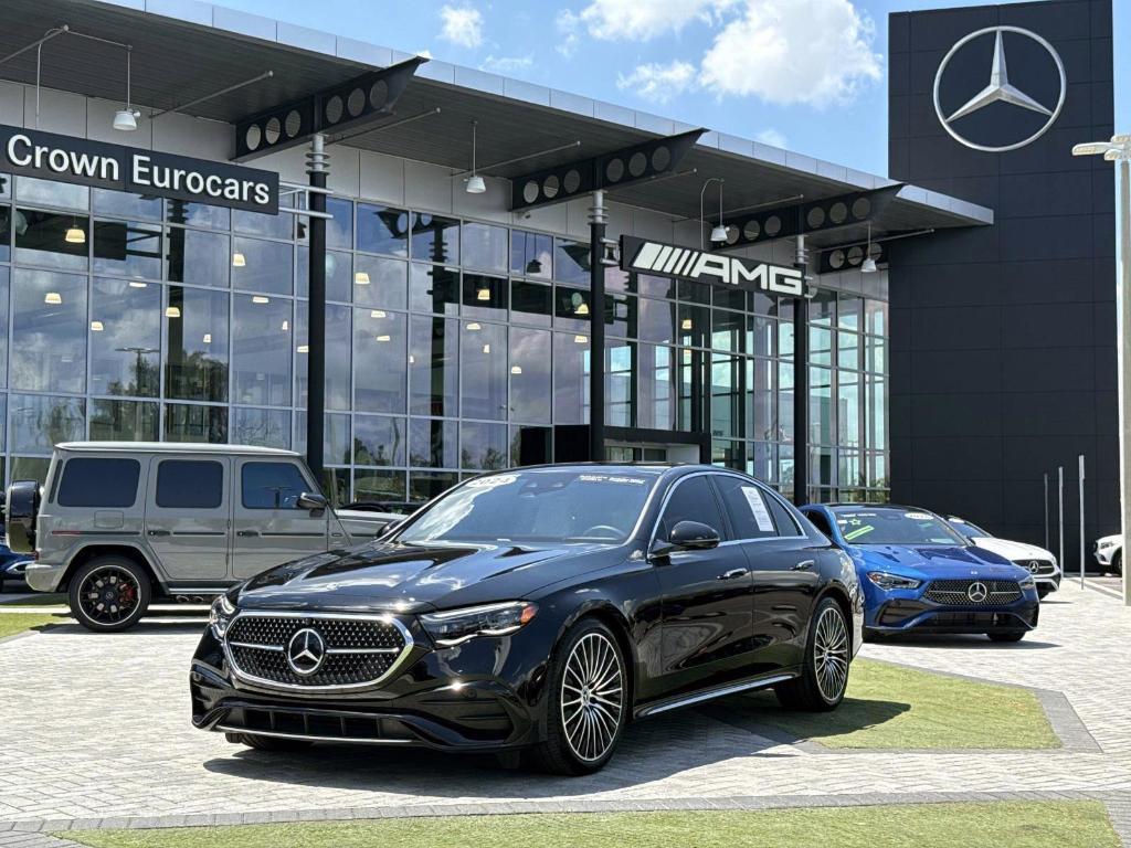 used 2024 Mercedes-Benz E-Class car, priced at $67,210