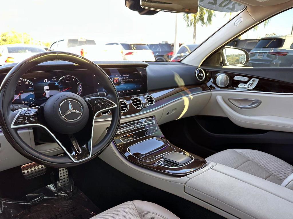 used 2021 Mercedes-Benz E-Class car, priced at $45,384