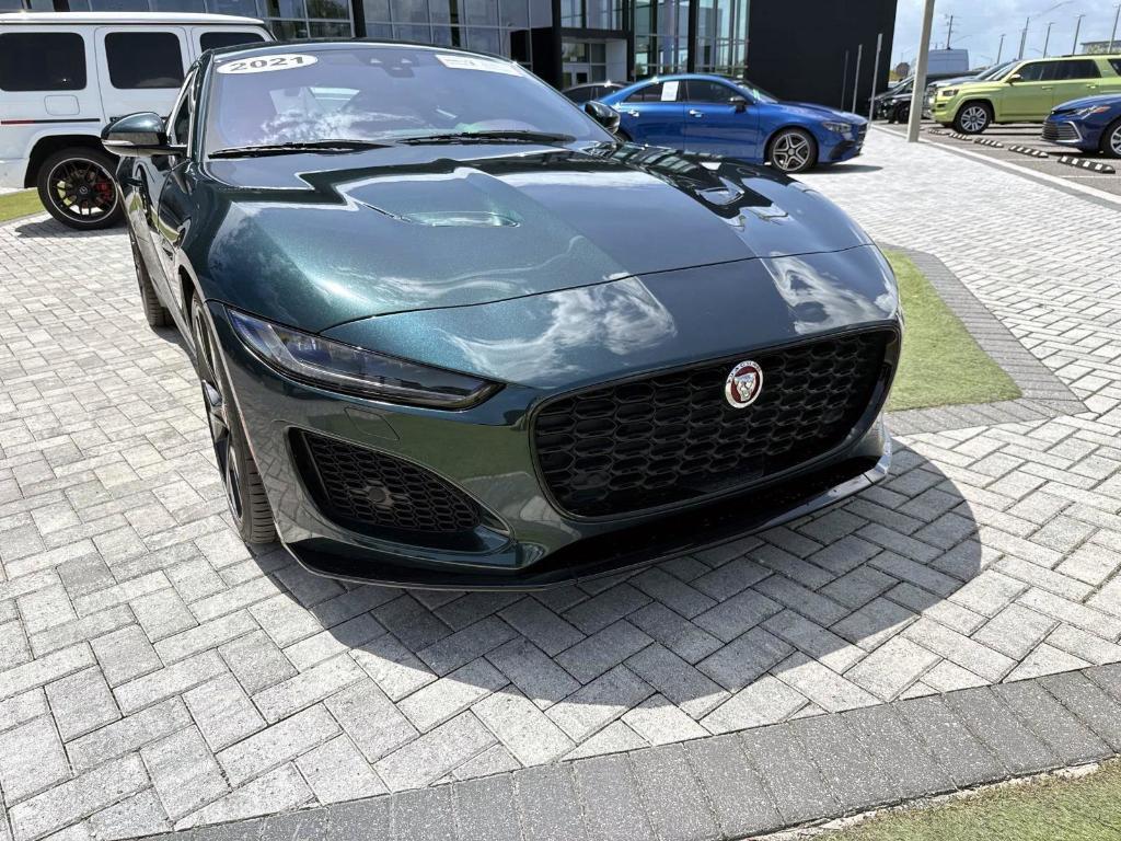 used 2021 Jaguar F-TYPE car, priced at $39,678