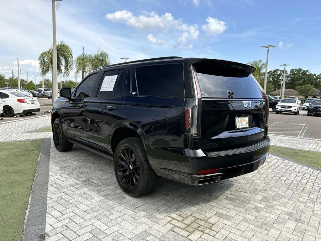 used 2024 Cadillac Escalade car, priced at $87,529