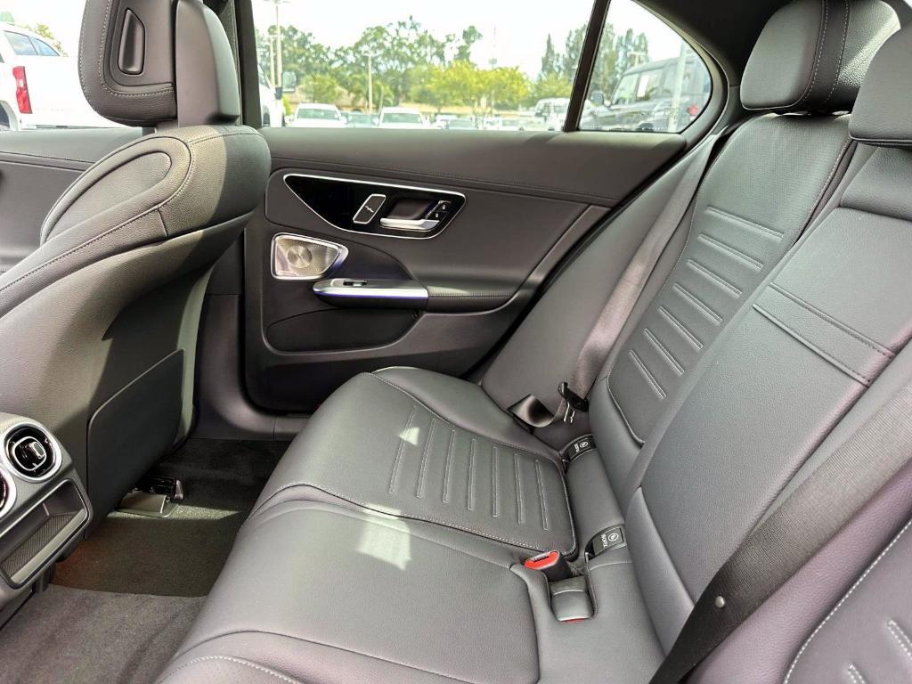 new 2025 Mercedes-Benz C-Class car, priced at $58,495