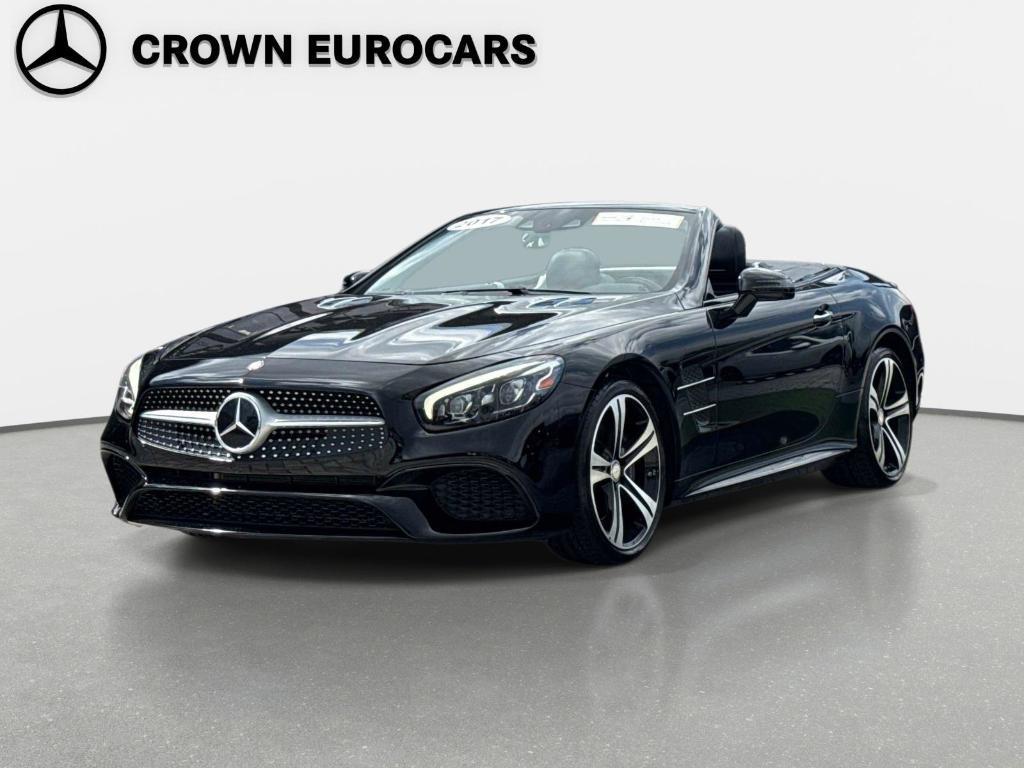 used 2017 Mercedes-Benz SL 450 car, priced at $39,884