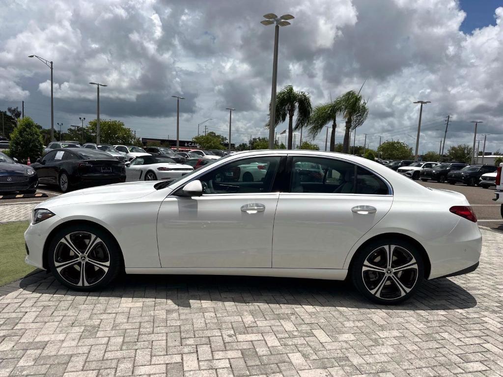new 2025 Mercedes-Benz C-Class car, priced at $55,210