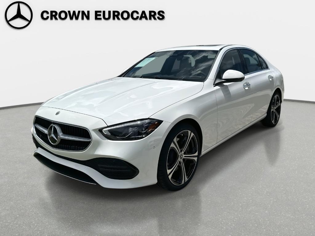 new 2025 Mercedes-Benz C-Class car, priced at $55,210