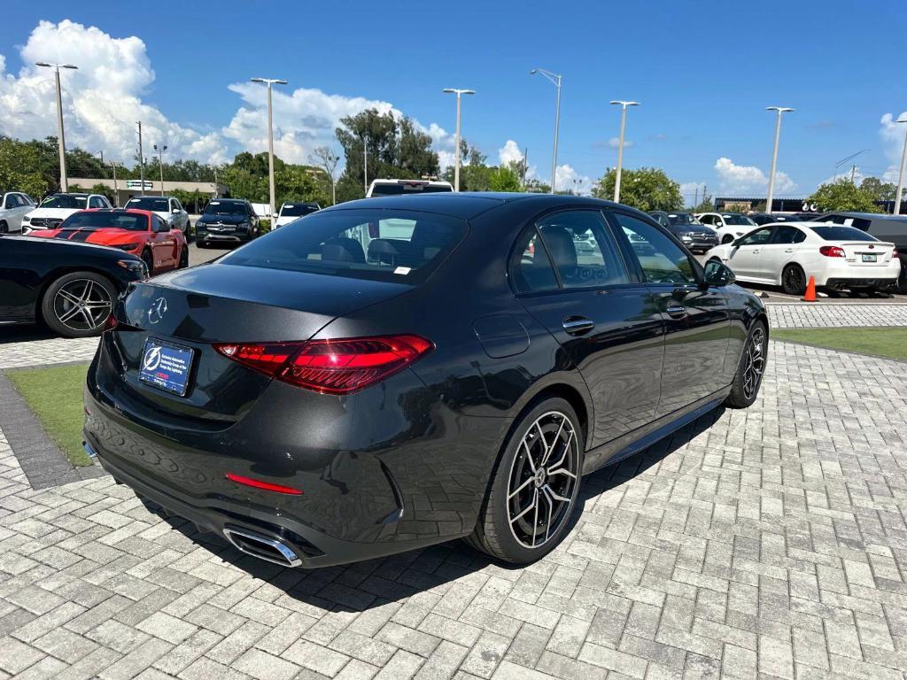 new 2025 Mercedes-Benz C-Class car, priced at $56,735