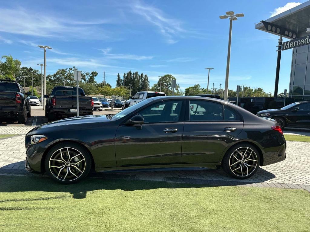 new 2025 Mercedes-Benz C-Class car, priced at $56,735