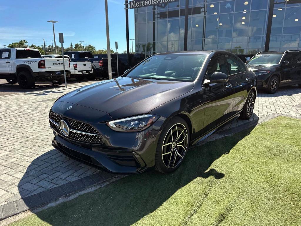 new 2025 Mercedes-Benz C-Class car, priced at $56,735