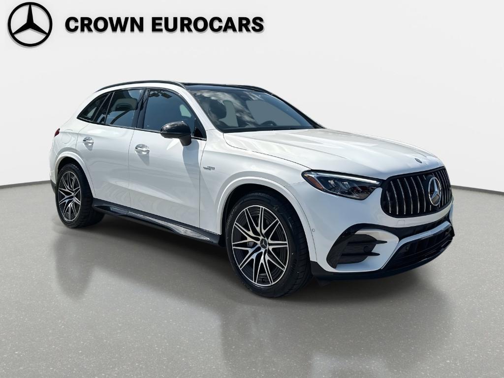 new 2025 Mercedes-Benz AMG GLC 43 car, priced at $71,150