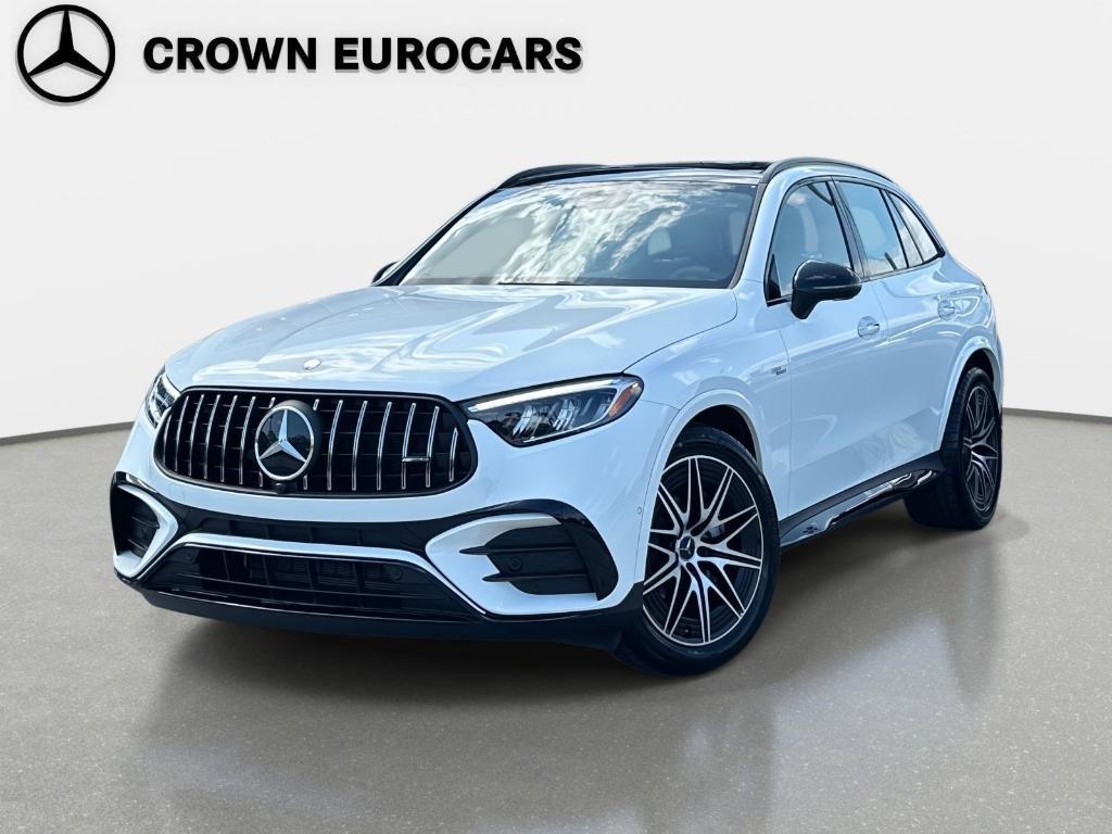 new 2025 Mercedes-Benz AMG GLC 43 car, priced at $71,150
