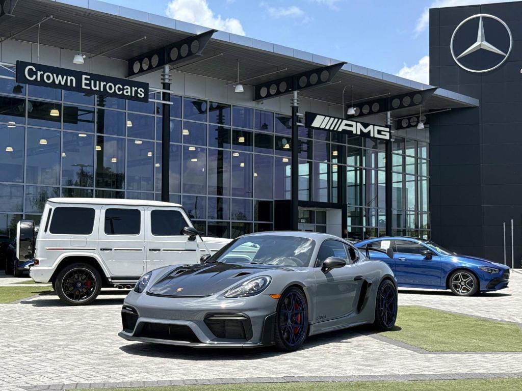 used 2024 Porsche 718 Cayman car, priced at $209,193