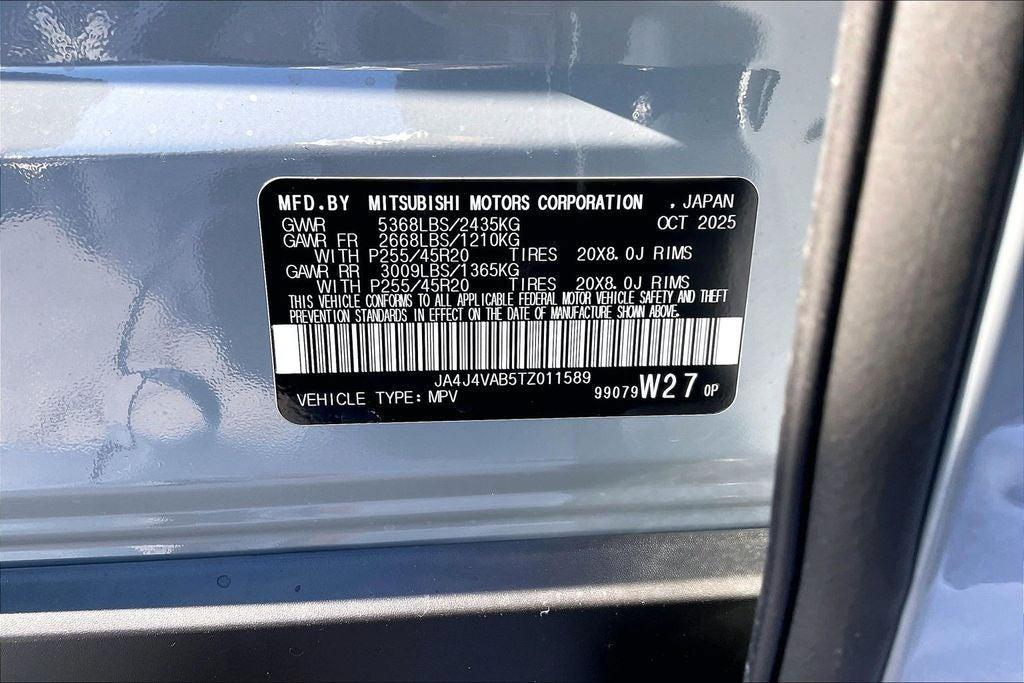 new 2026 Mitsubishi Outlander car, priced at $39,945