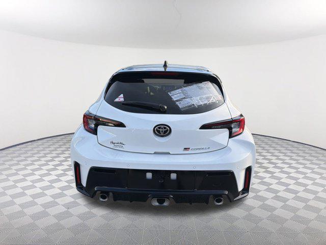 new 2025 Toyota GR Corolla car, priced at $50,480