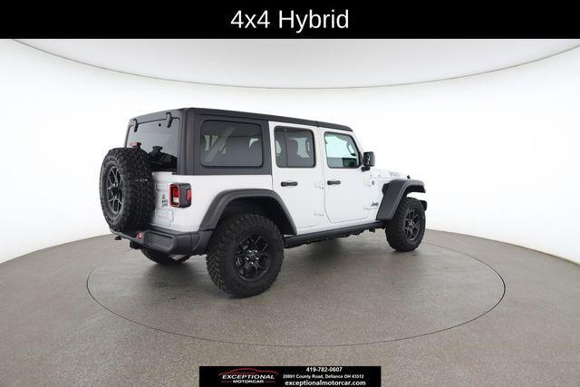 used 2025 Jeep Wrangler 4xe car, priced at $29,683