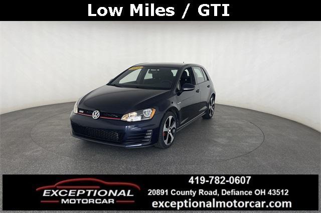 used 2016 Volkswagen Golf GTI car, priced at $13,806