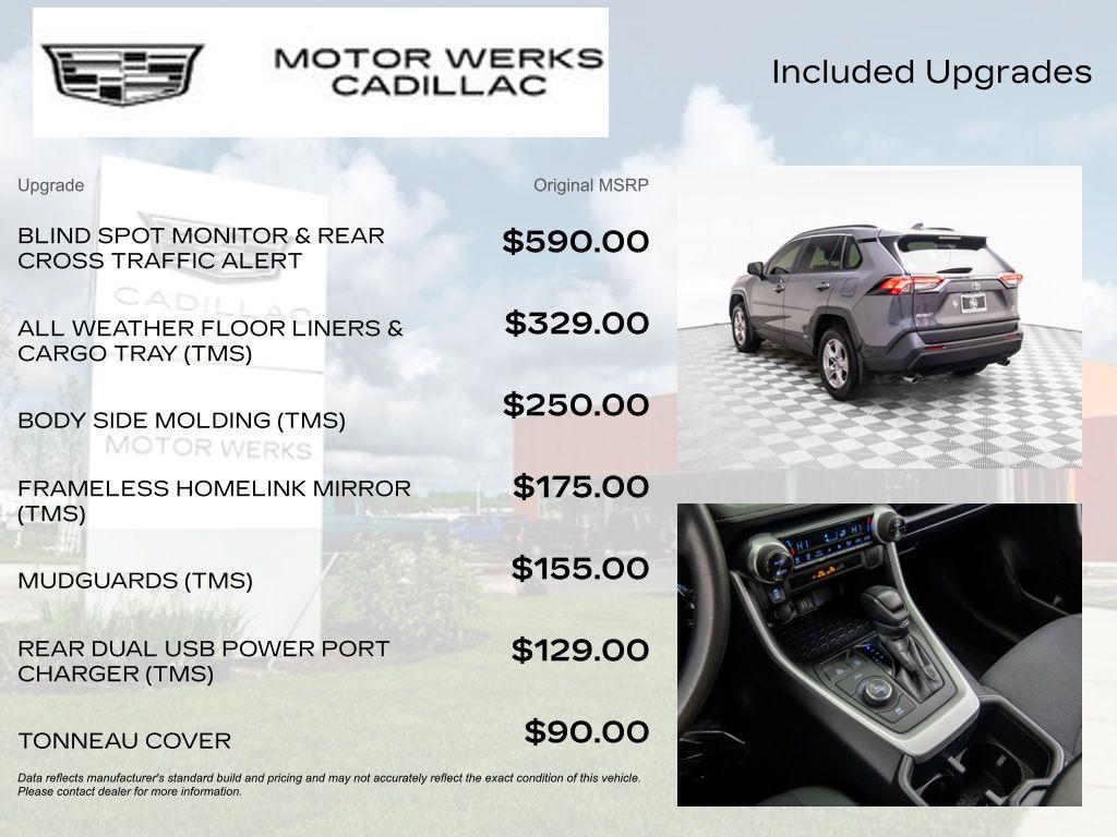 used 2025 Toyota RAV4 Hybrid car, priced at $30,000