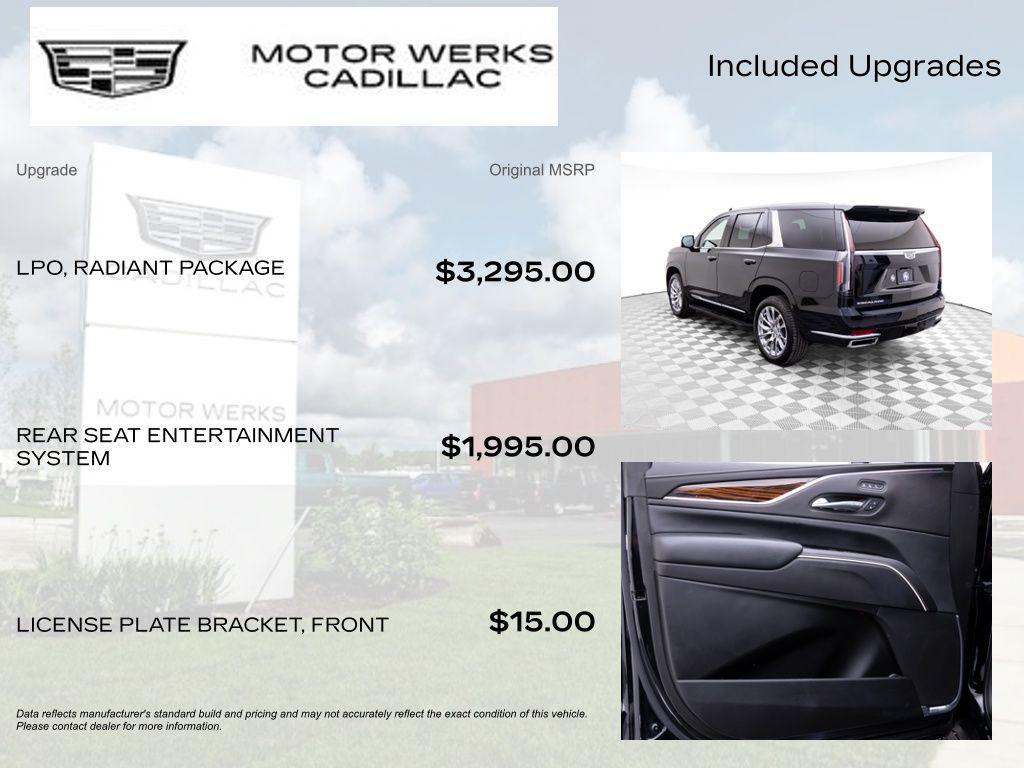 used 2021 Cadillac Escalade car, priced at $62,403