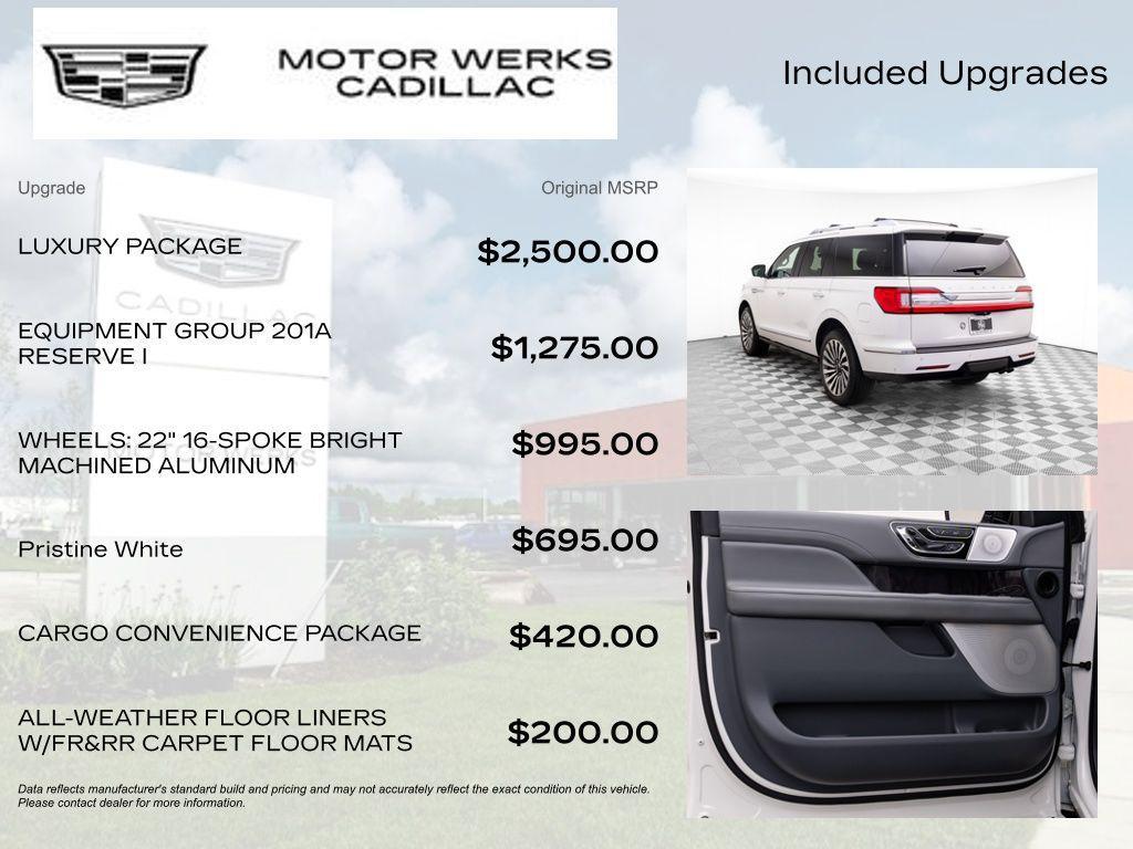 used 2021 Lincoln Navigator car, priced at $42,542