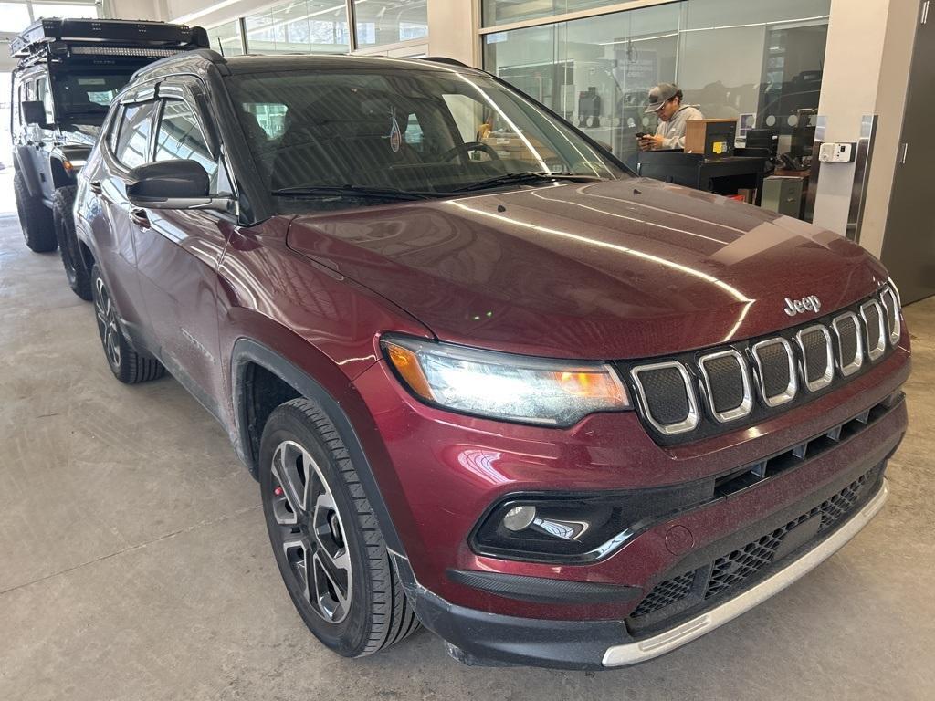 used 2022 Jeep Compass car, priced at $23,989