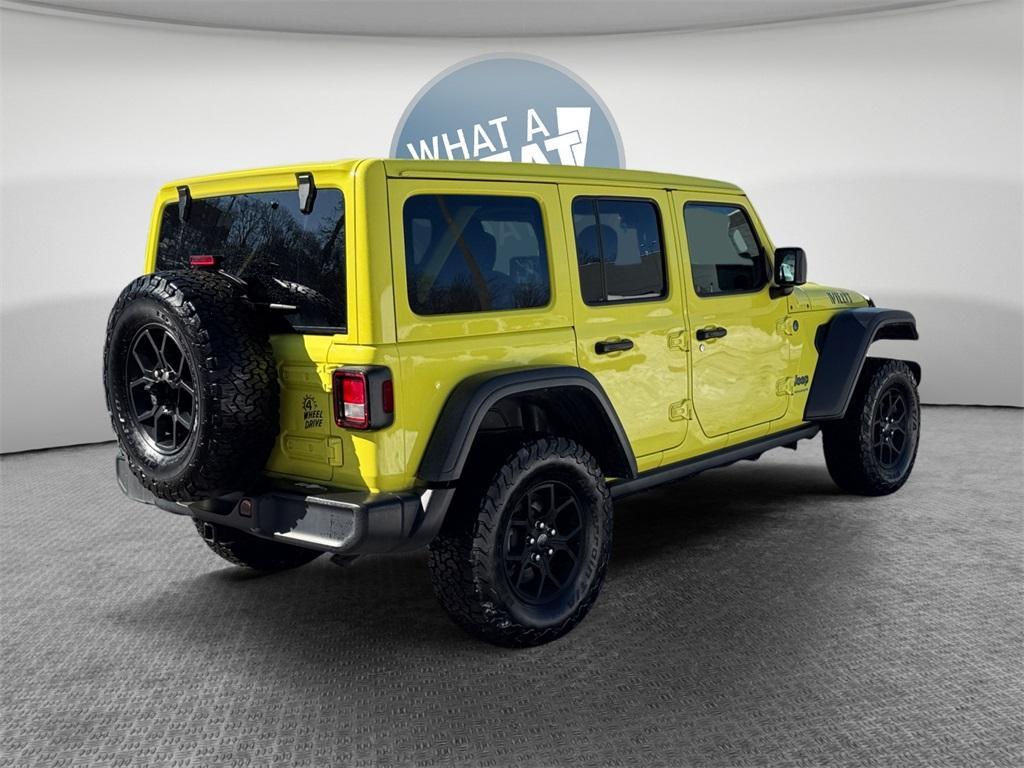used 2024 Jeep Wrangler 4xe car, priced at $25,898