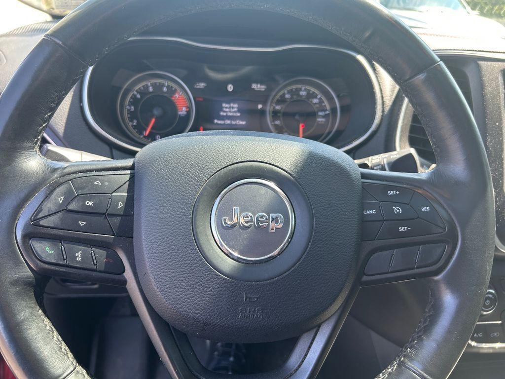 used 2019 Jeep Cherokee car, priced at $16,898