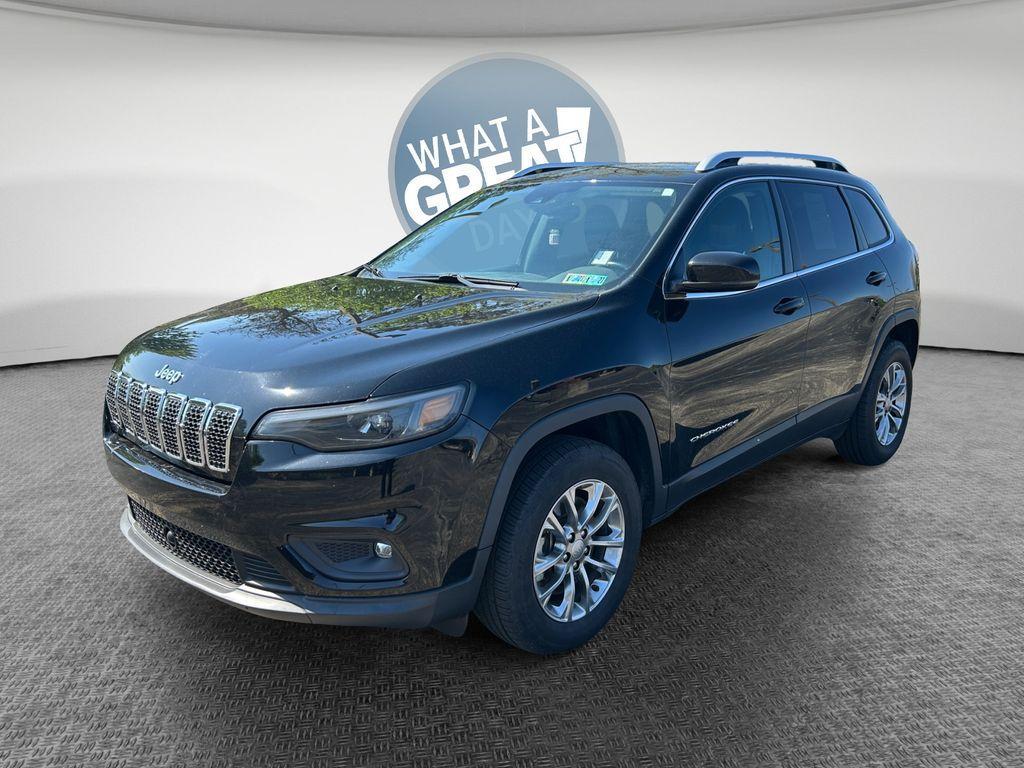 used 2021 Jeep Cherokee car, priced at $18,989