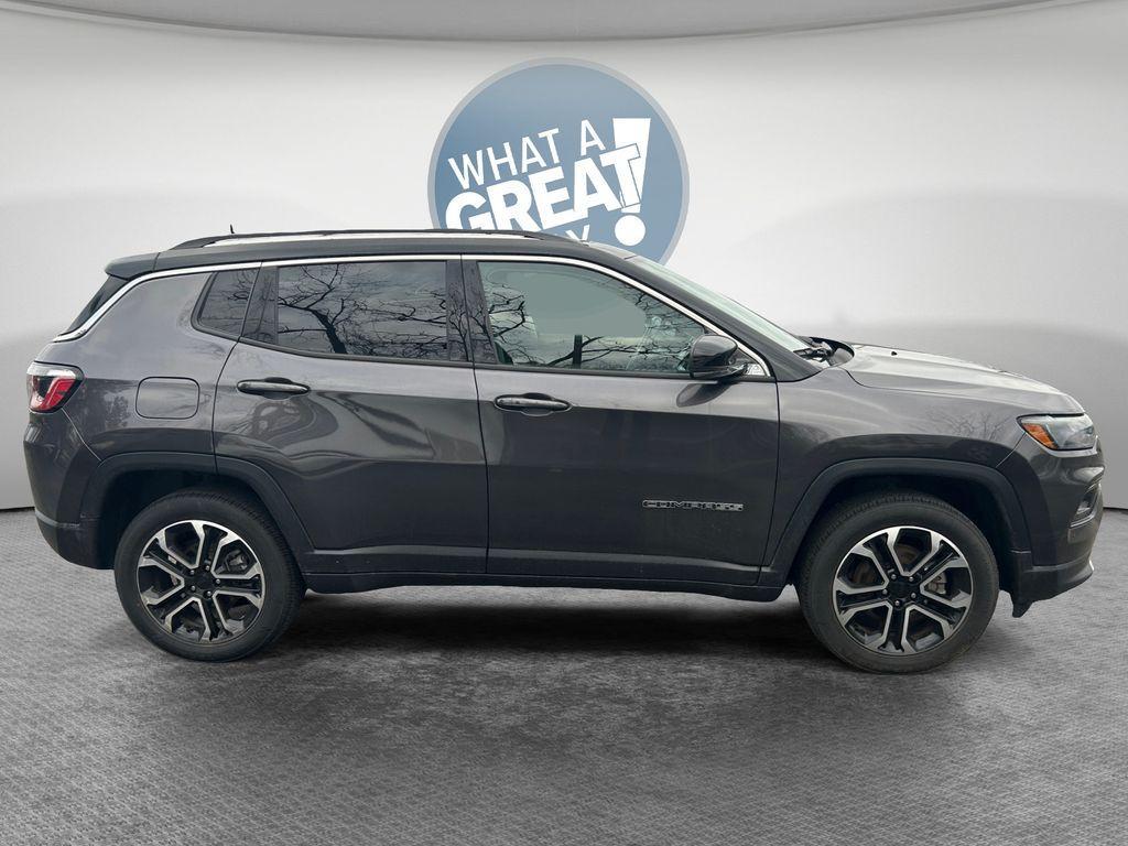 used 2022 Jeep Compass car, priced at $22,859